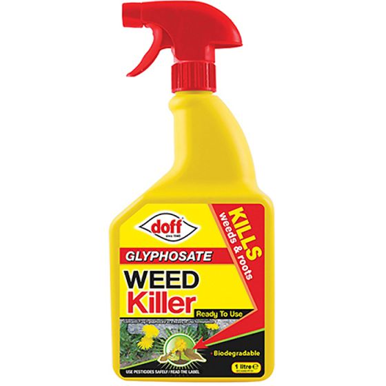 Glyphosate Weed Killer RTU 1 Litre by DOFF - F-FO-A00-DOF-02
