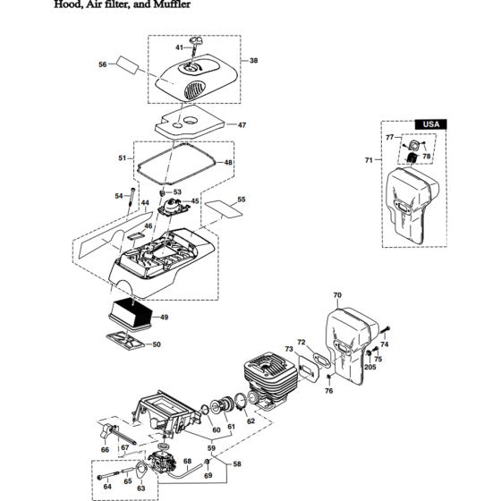 Hood & Filter Assembly for DPC6410