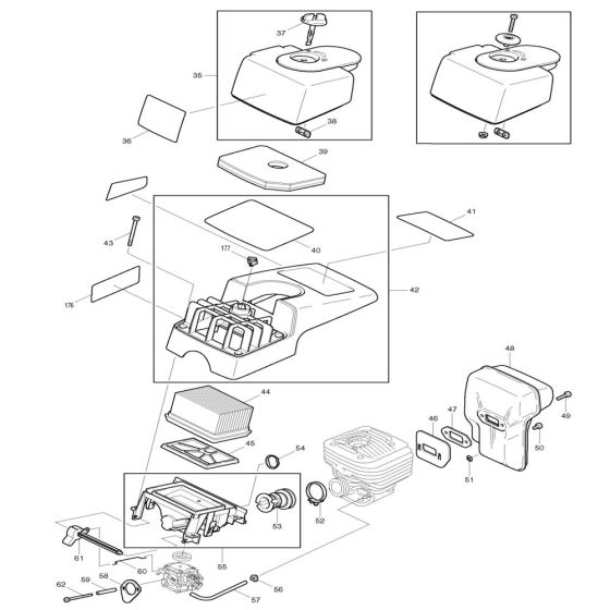 Filter & Muffler Assembly