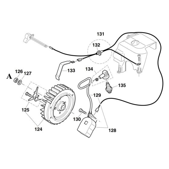 Ignition Assembly for Makita DPC7310