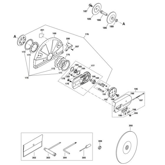 Makita DPC7310 Parts