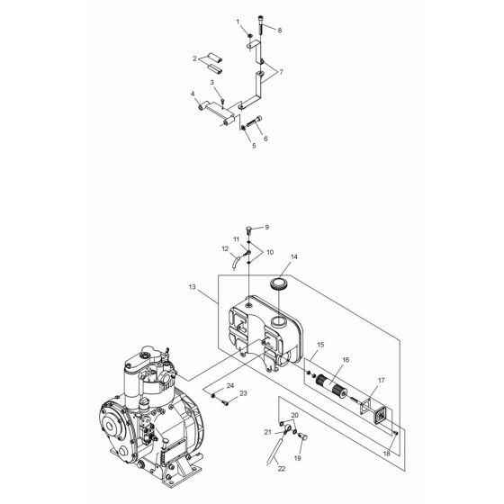 Fuel Tank Assembly for DPS3050