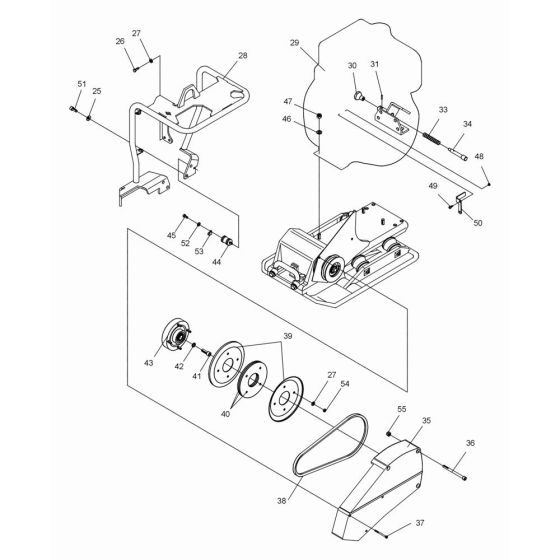 Engine Assembly for DPS3050