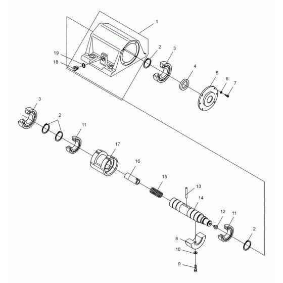 Exciter Assembly for DPS3050