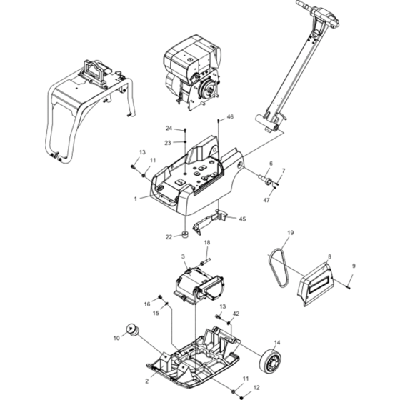 Vibratory Plate Assembly
