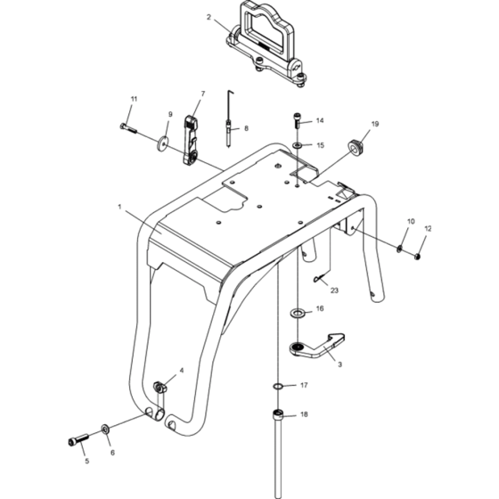 Protective Frame for Wacker