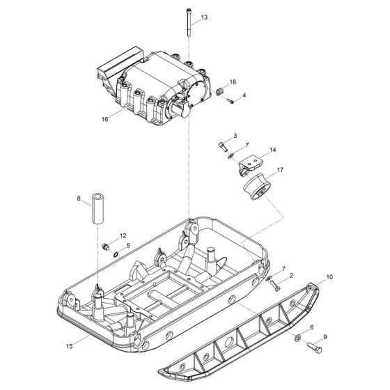 Baseplate Assembly for DPU45