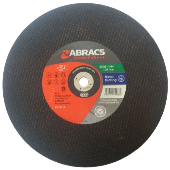 14" x 20mm Metal Cutting Blade - Flat Type