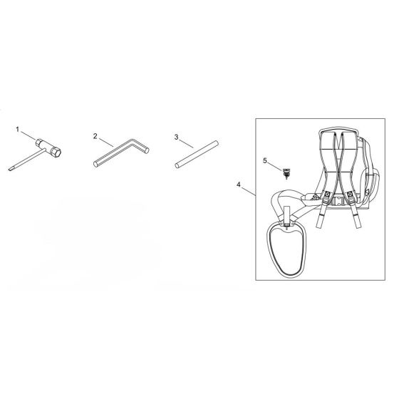 ECHO DSRM-2600/U Accessories