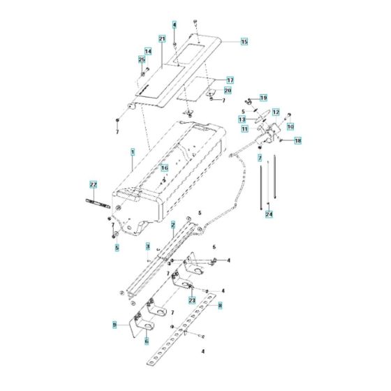 Seeder Assembly for Husqvarna DT22HNR