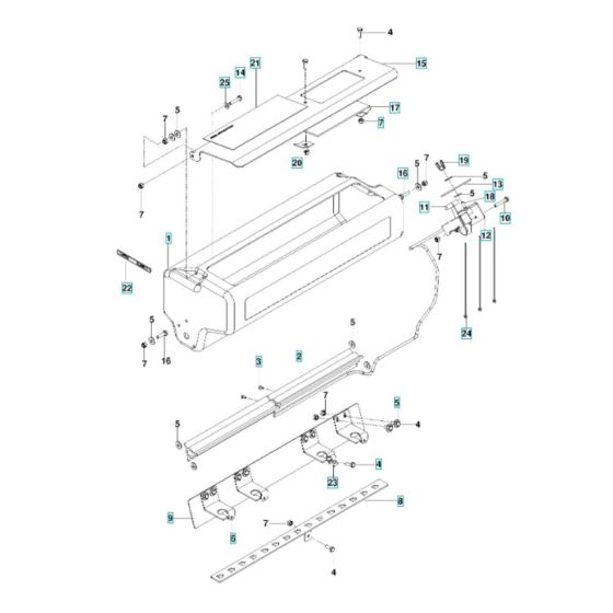 Seeder Assembly for Husqvarna