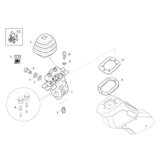 Joystick Assembly for DV60-2