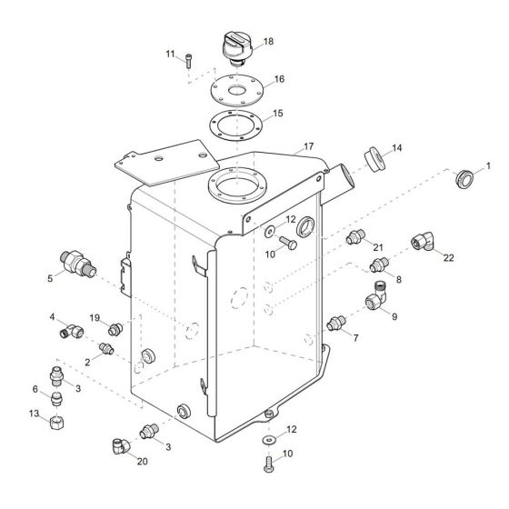 Hydraulic Tank Assembly
