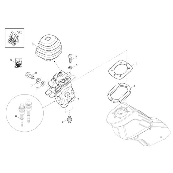 Joystick Assembly for DV60-2