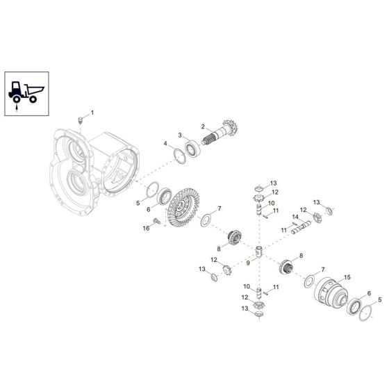 Differential Axle Assembly