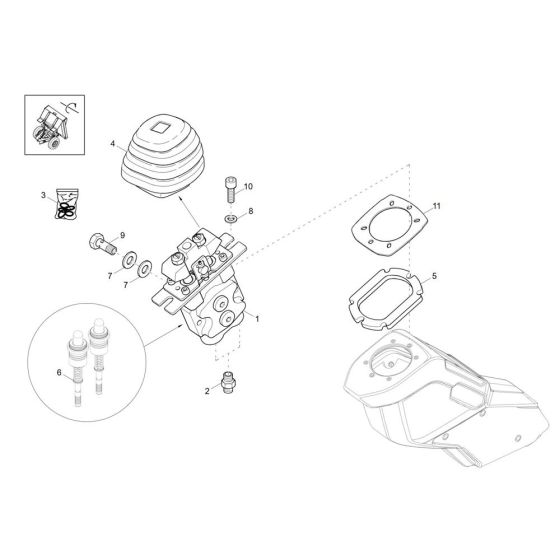 Joystick Assembly for DV90-2