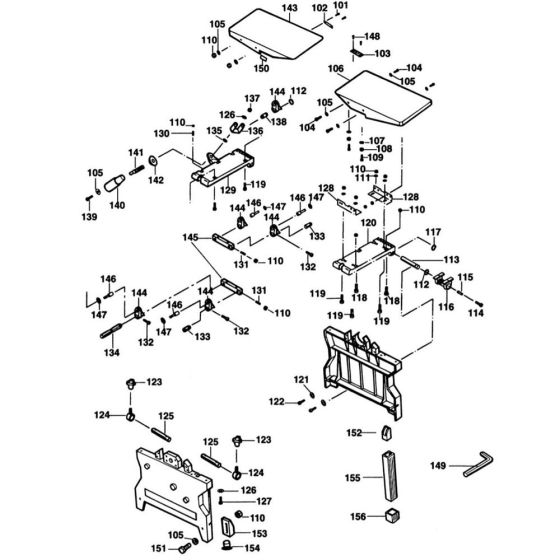 Bumper Assembly for DeWalt DW1161