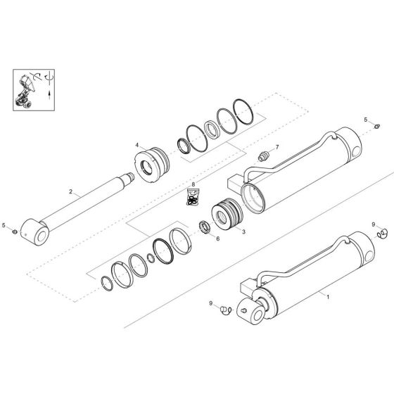 Lift Cylinder Assembly