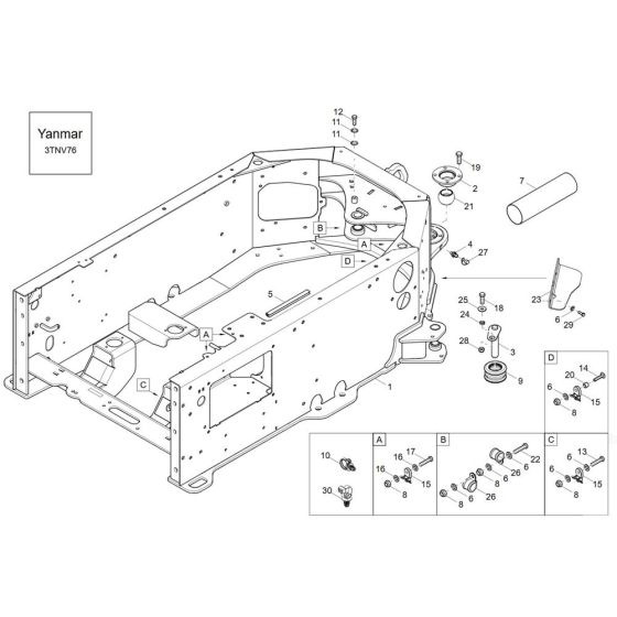 Frame Drive Unit Assembly
