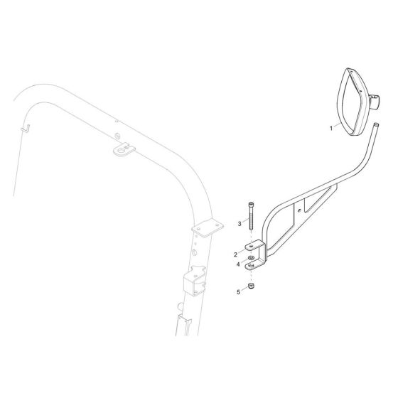Mirror Assembly for DW30-2