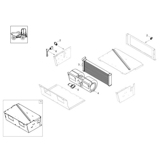 Heating Assembly for Wacker DW30-2