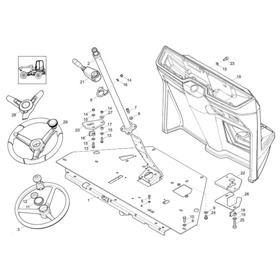 Pilot Stand Assembly -1