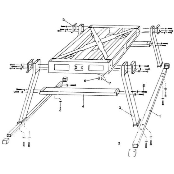 DeWalt DW8003 Main Assembly