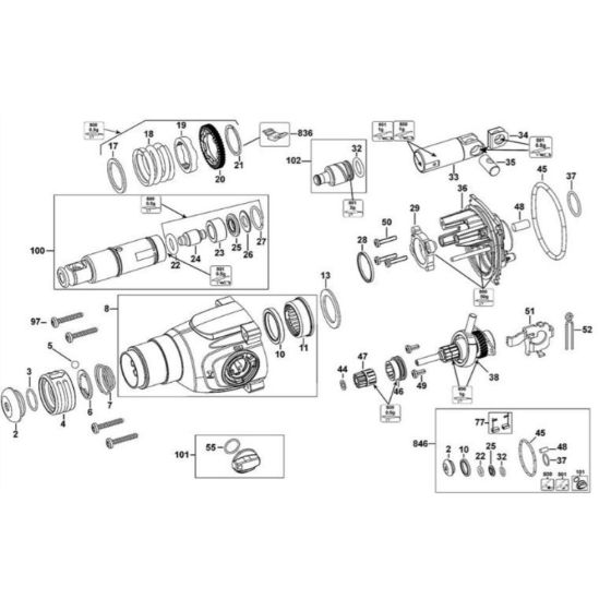Intershaft Assembly for DWH24