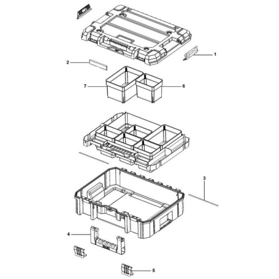 DeWalt DWST1-71194 Assembly