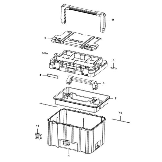 DeWalt DWST1-75774 Assembly