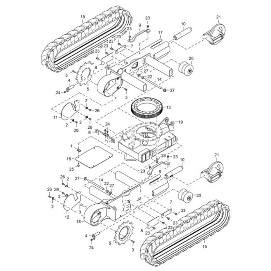 Operator CAB Seat Assembly
