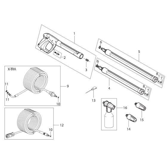 Nilfisk Pressure Washer Accessories