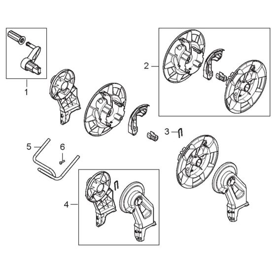 Hose Reel Assembly for Nilfisk