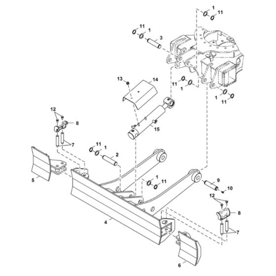 Blade Assembly for BobCat E20