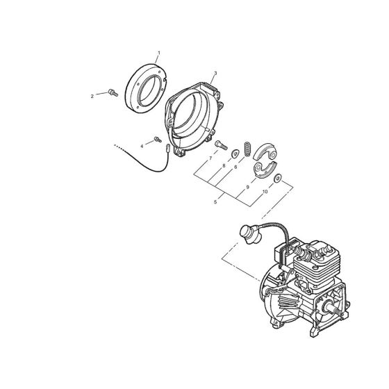 Clutch for ECHO EA-410