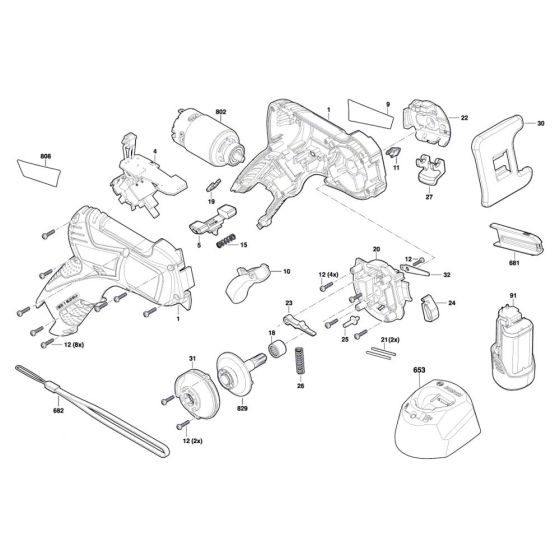 NanoBlade Saw Assembly