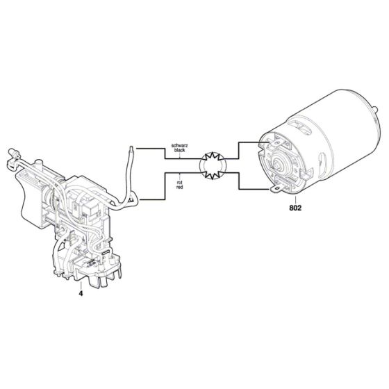 Bosch EasyDrill 1200 Assembly
