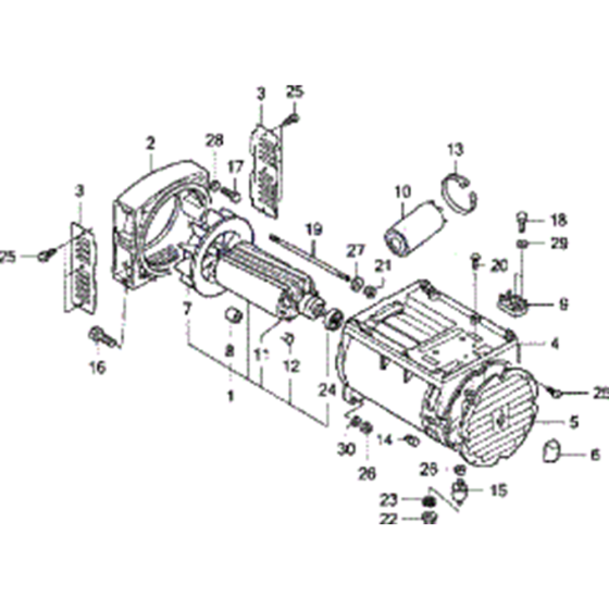 Rotor Stator for Honda EC5000