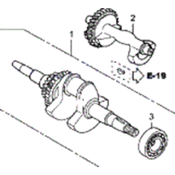 Crankshaft Assembly for Honda
