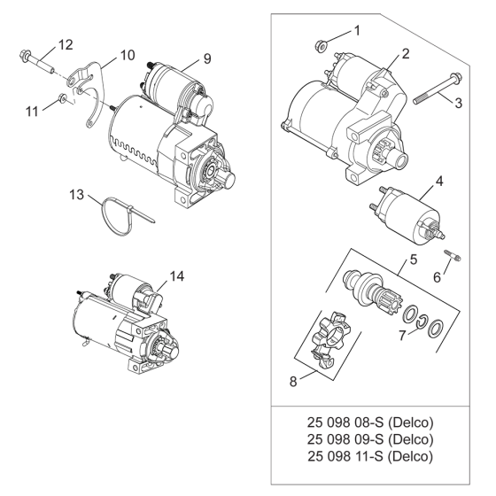Starting for Kohler ECH730