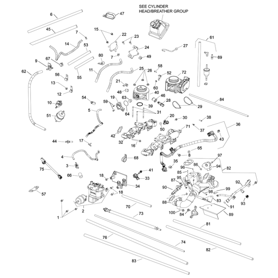 Fuel System for Kohler ECH749