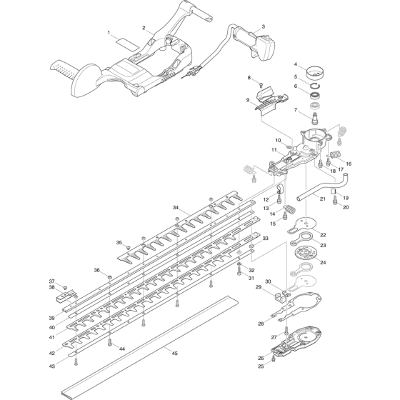 Cutter and Handle Assembly