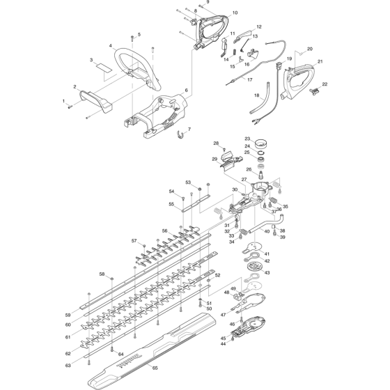 Cutter and Handle Assembly