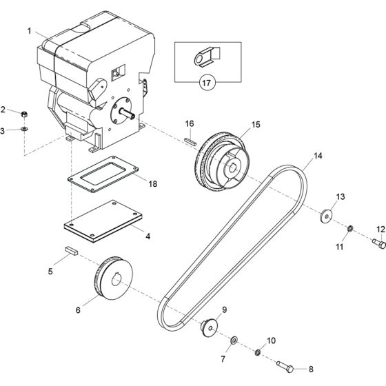 Engine & Drive Kit Assembly