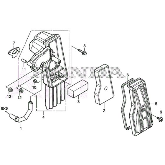 Air Cleaner for Honda EU22i
