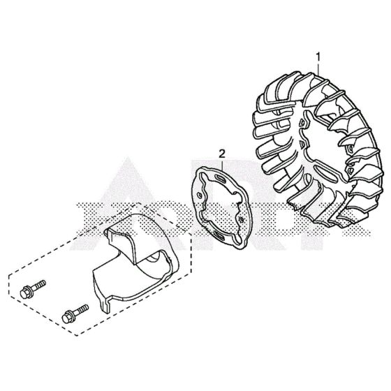 Cooling Fan for Honda EU22i
