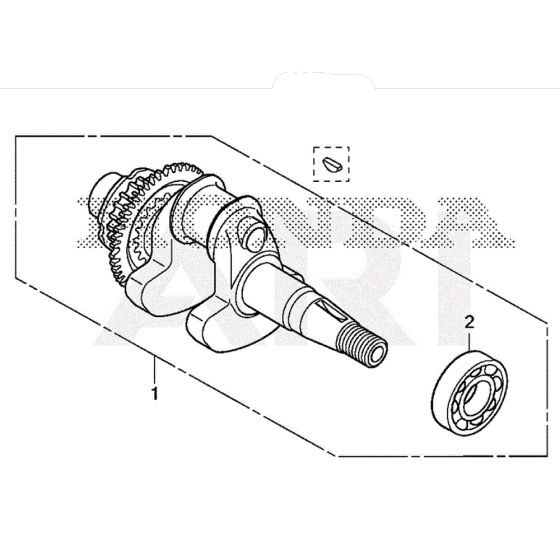 Crankshaft for Honda EU22i