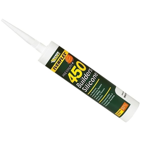 450 Builders Silicone Sealant Oak 310ml by Everbuild - 450OAK