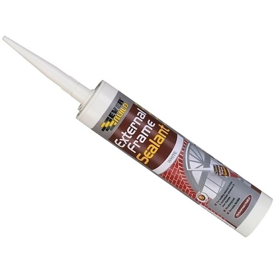 External Frame Acrylic Sealant White 310ml by Everbuild - EXTWE