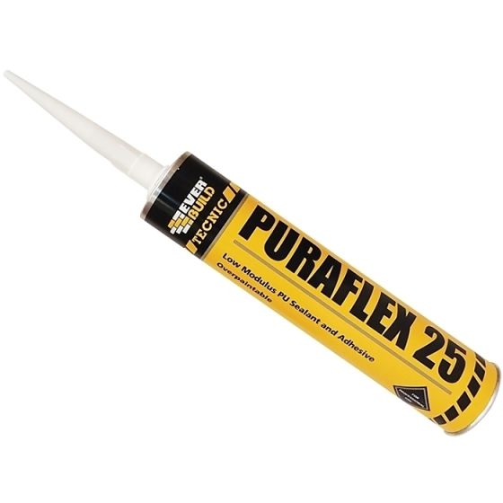 Industrial Polyurethane 25 Sealant White C3 by Everbuild - INDPU25WE